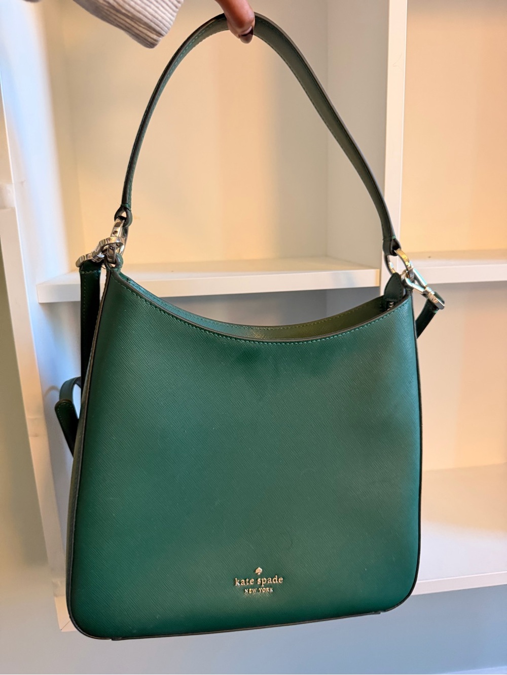 Kate Spade Perry Saffiano Leather Shoulder Bag